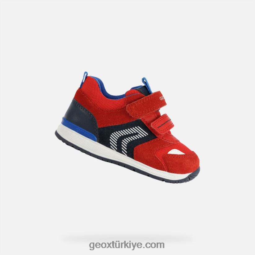 rishon erkek bebek kırmızı/lacivert Geox B60TP61604