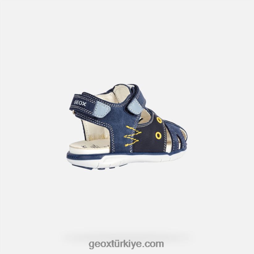sandal delhi yürümeye başlayan çocuk Donanma Geox B60TP61566