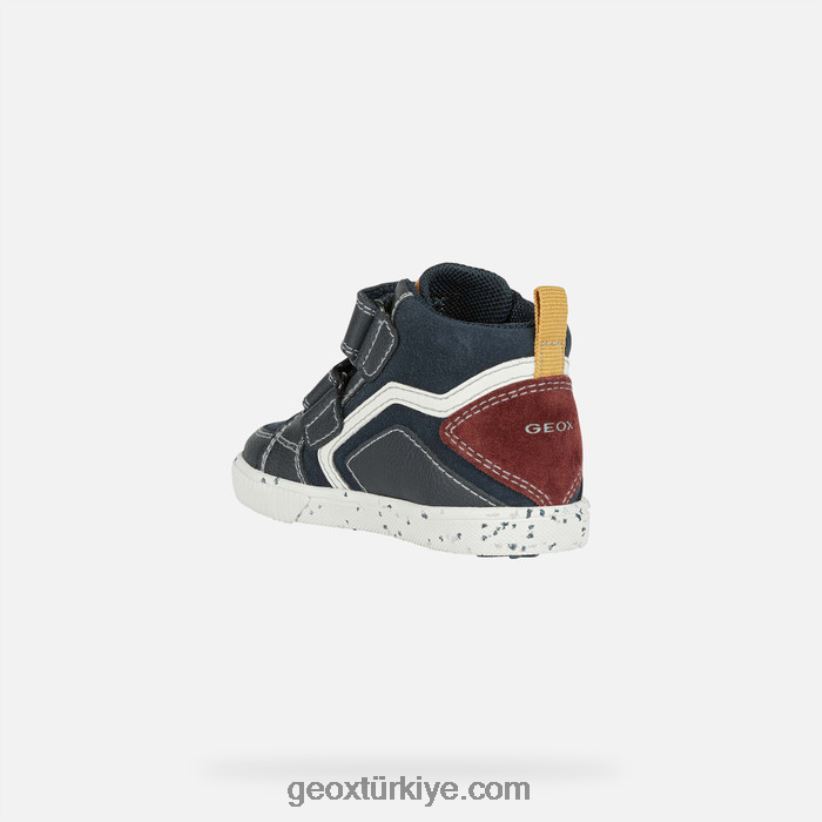 kivi yürümeye başlayan çocuk koyu lacivert/bordo Geox B60TP61576