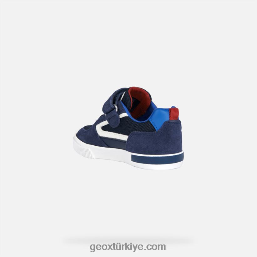 kivi yürümeye başlayan çocuk lacivert/beyaz Geox B60TP61461