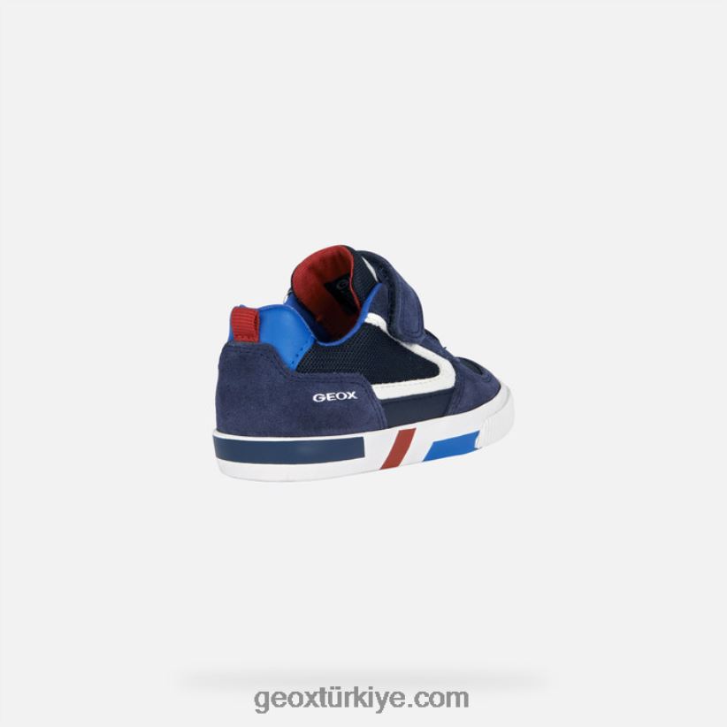 kivi yürümeye başlayan çocuk lacivert/beyaz Geox B60TP61461