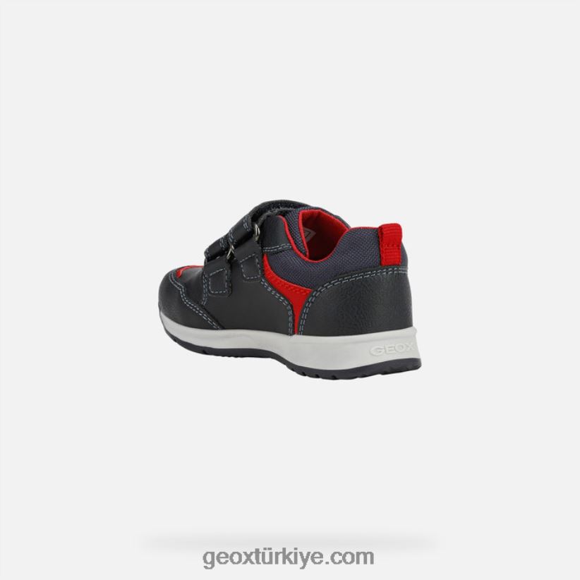 pavlis yürümeye başlayan çocuk lacivert/kırmızı Geox B60TP61648