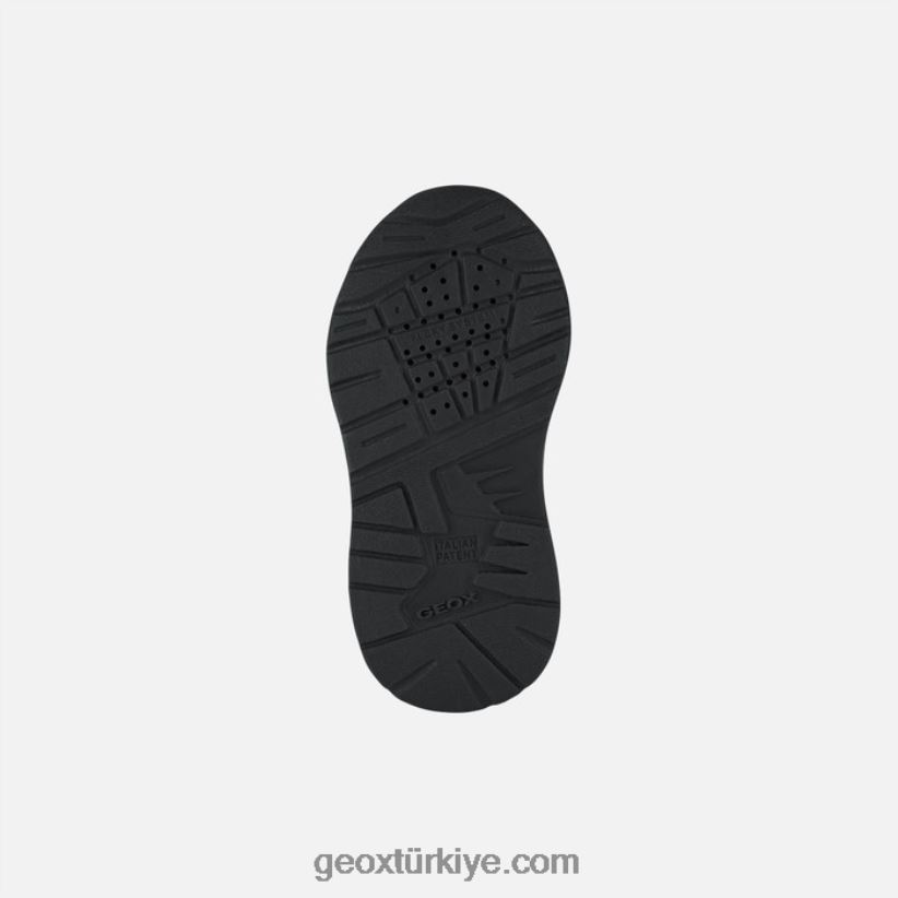 pirip yürümeye başlayan çocuk siyah/kireç yeşili Geox B60TP61493
