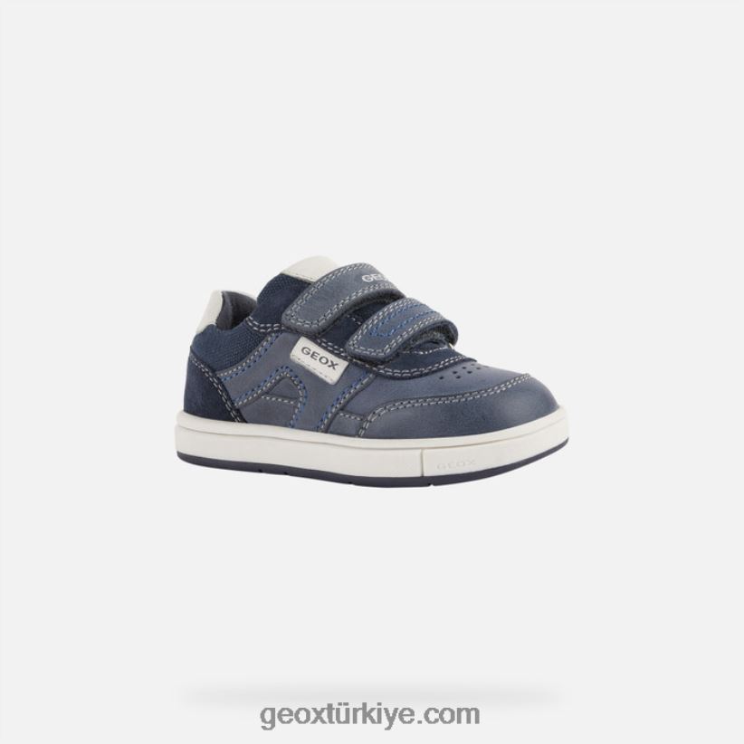 trotola yürümeye başlayan çocuk lacivert/beyaz Geox B60TP62006