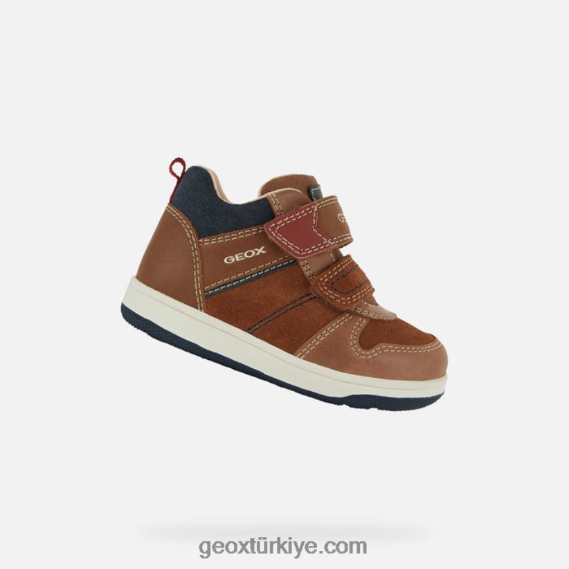 yeni film yürümeye başlayan çocuk lt kahverengi/lacivert Geox B60TP61523
