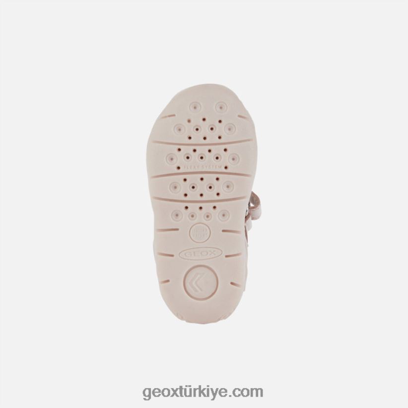 her kız bebek açık gül/beyaz Geox B60TP61630