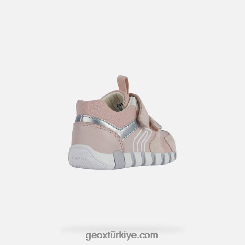 kız bebek açık gül/beyaz Geox B60TP61432