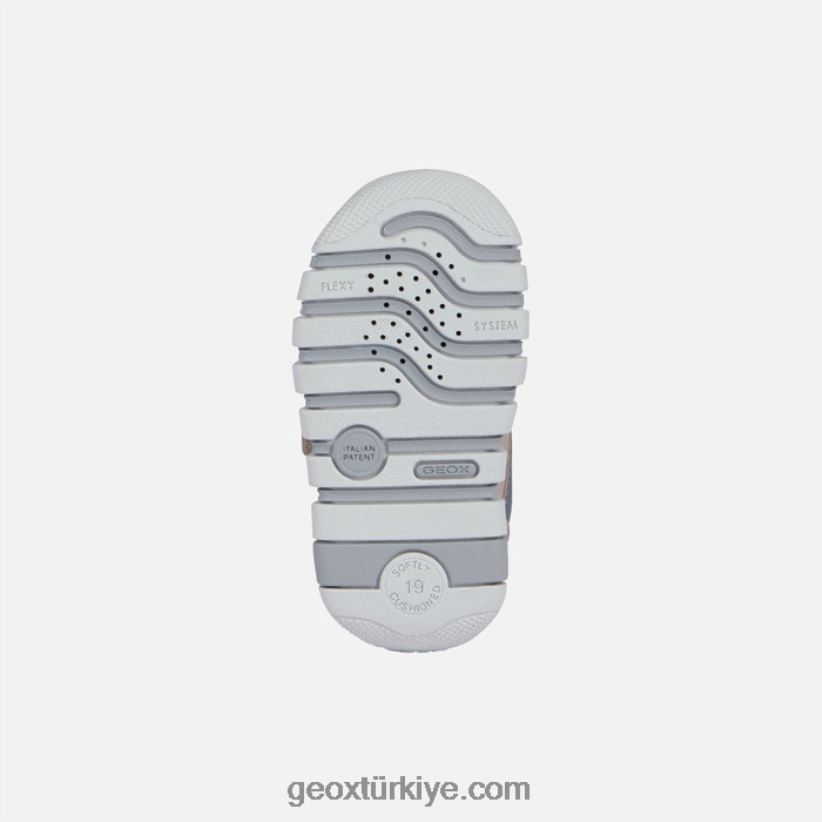 kız bebek açık gül/beyaz Geox B60TP61432