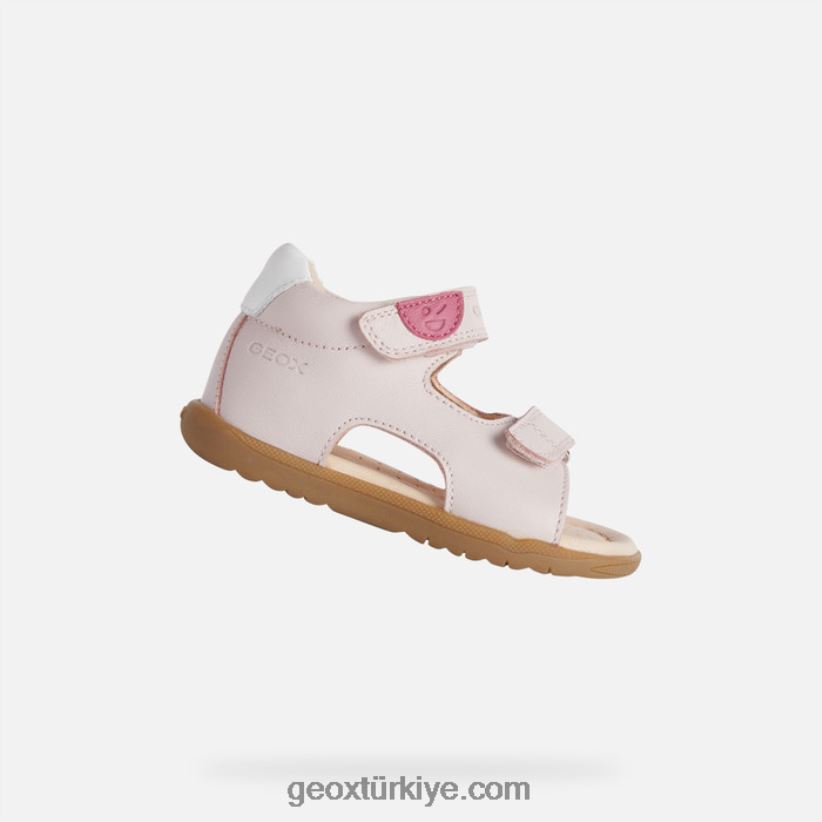 sandal machia bebek açık gül Geox B60TP61617