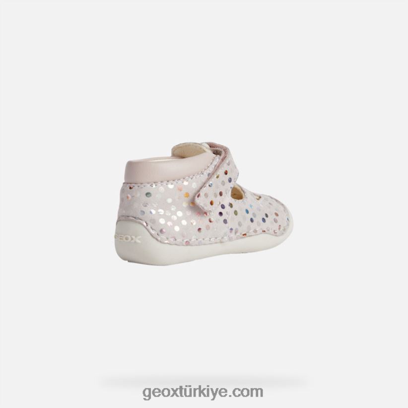 tutim yürümeye başlayan çocuk açık gül Geox B60TP61623