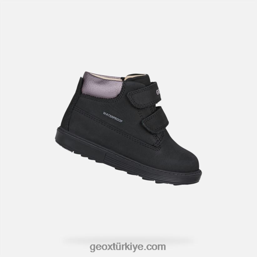 hynde bebek siyah/k pembe Geox B60TP61423