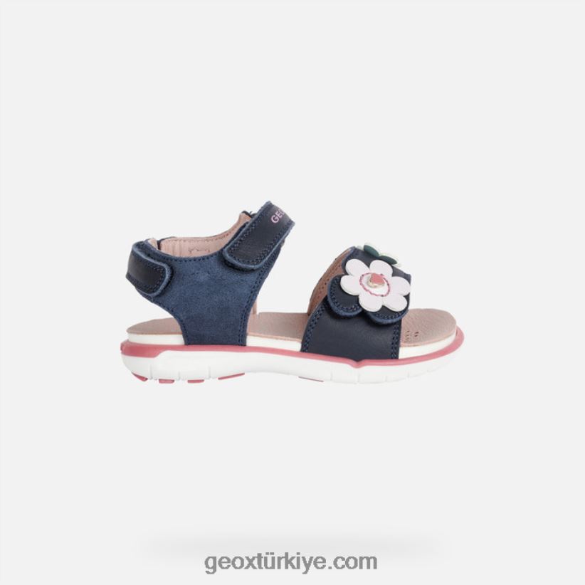 sandal delhi yürümeye başlayan çocuk Donanma Geox B60TP61647