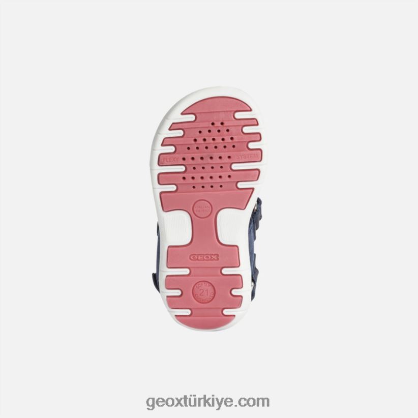 sandal delhi yürümeye başlayan çocuk Donanma Geox B60TP61647
