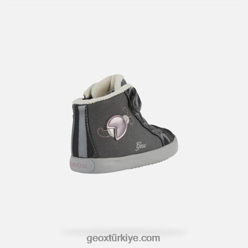gisli yürümeye başlayan çocuk koyu gri/açık erik Geox B60TP61571
