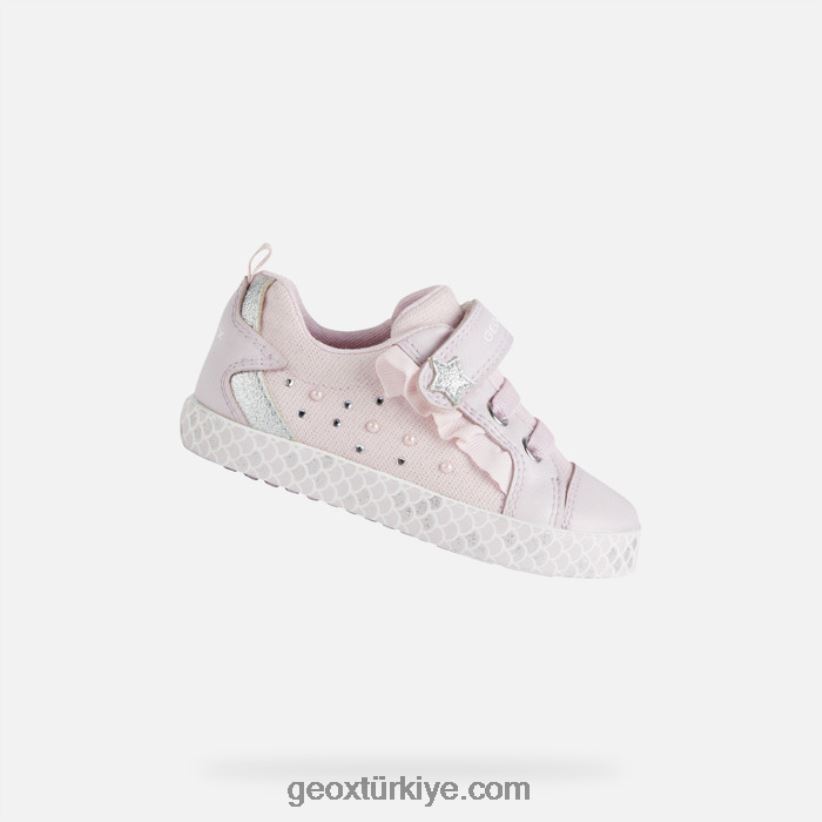 kivi yürümeye başlayan çocuk pembe Geox B60TP61591