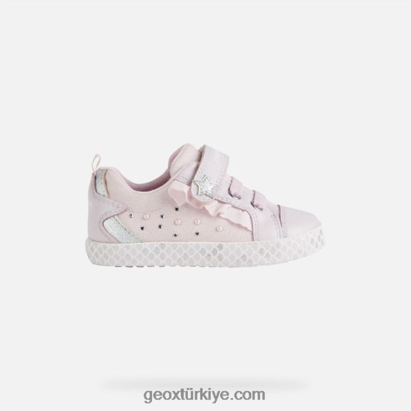 kivi yürümeye başlayan çocuk pembe Geox B60TP61591