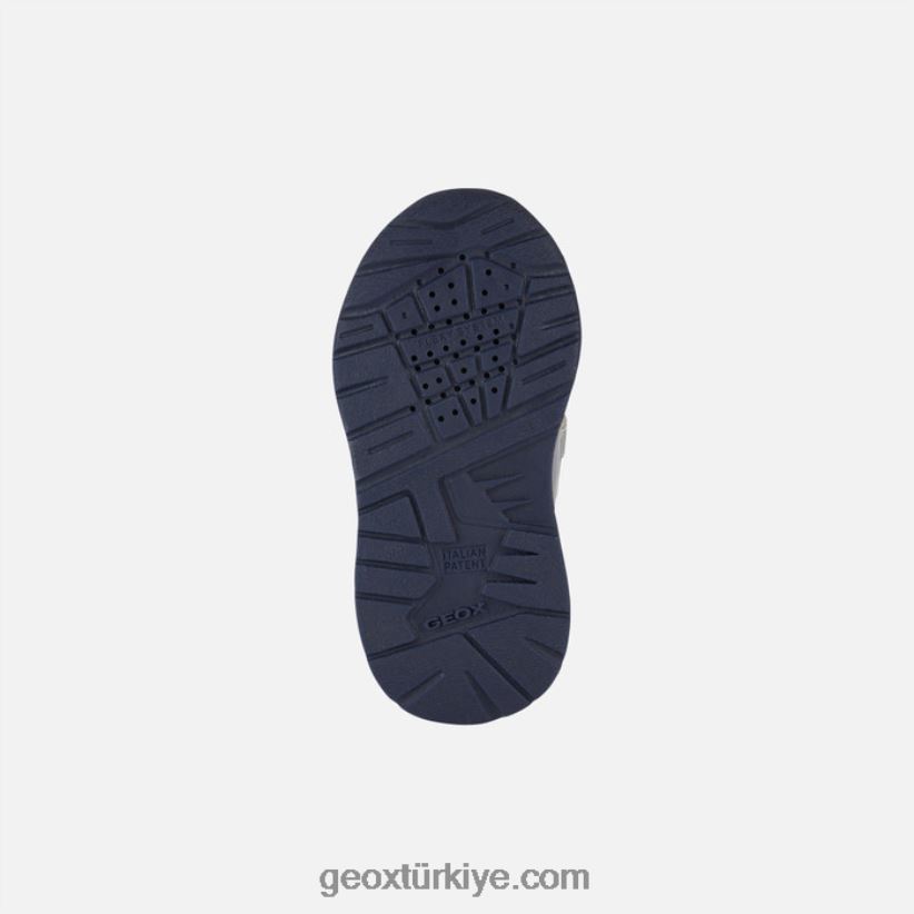 pirip yürümeye başlayan çocuk gümüş/lacivert Geox B60TP61569