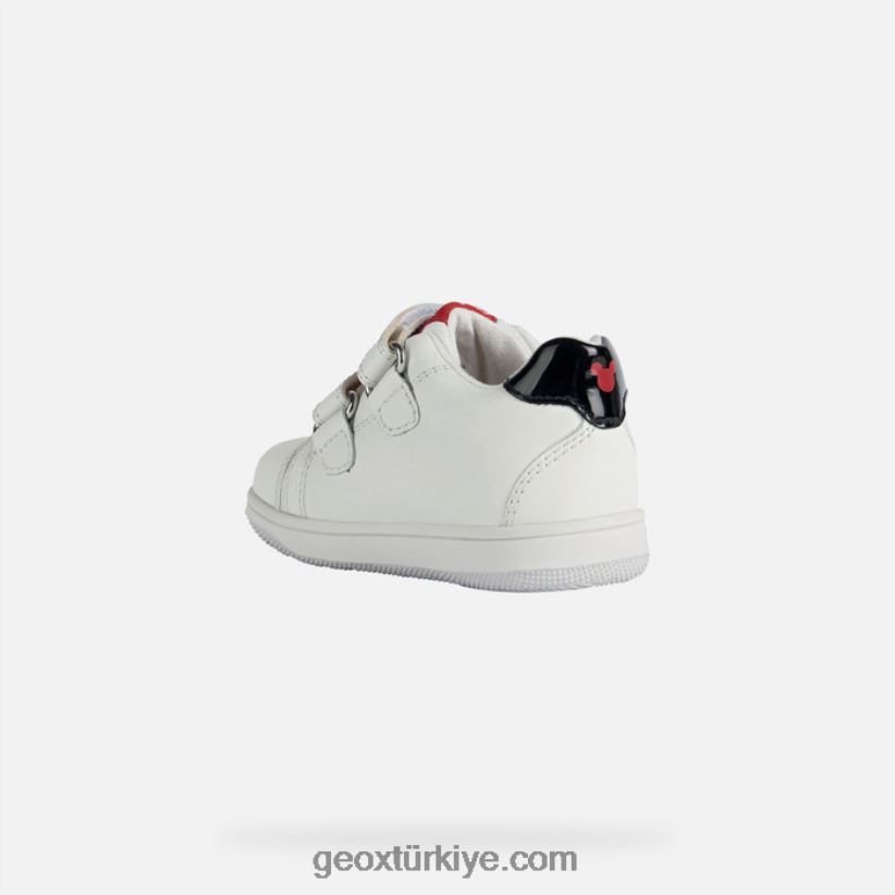 yeni film bebeğim Beyaz kırmızı Geox B60TP61596