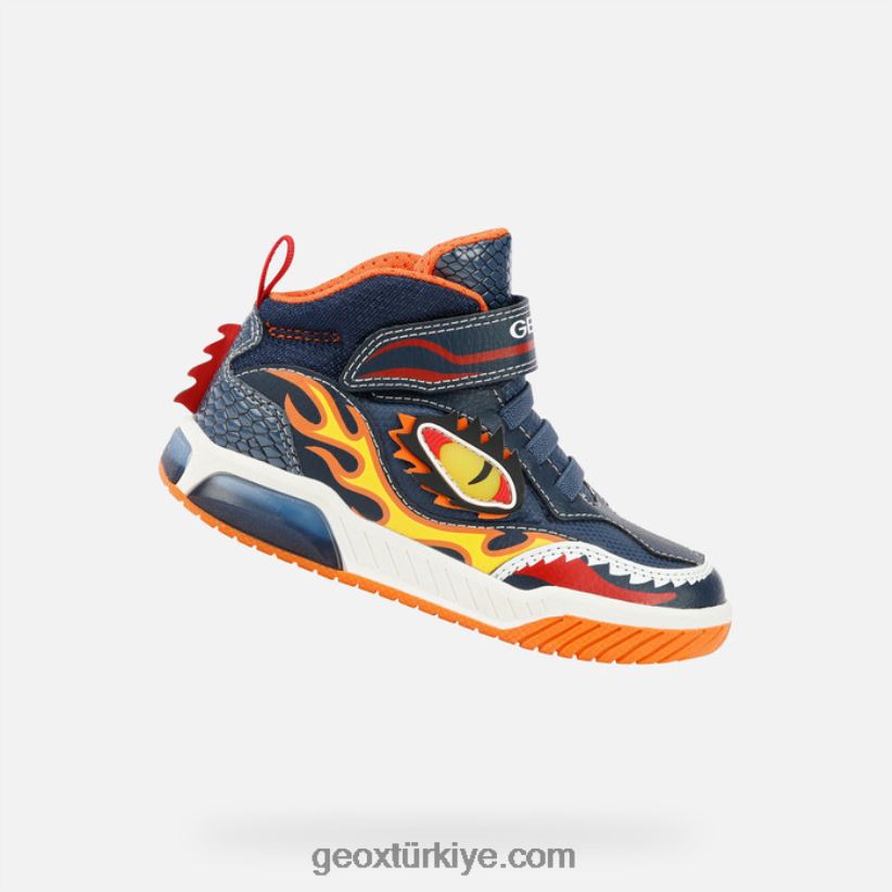 inek çocuk lacivert/turuncu Geox B60TP61416