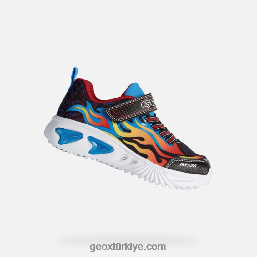 yardımcı çocuk siyah gökyüzü Geox B60TP61262