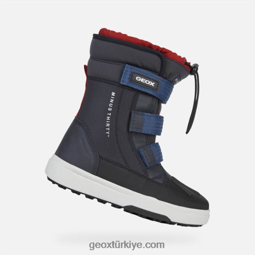 bunshee pg abx çocuk lacivert/kırmızı Geox B60TP61318