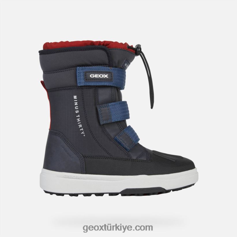 bunshee pg abx çocuk lacivert/kırmızı Geox B60TP61318
