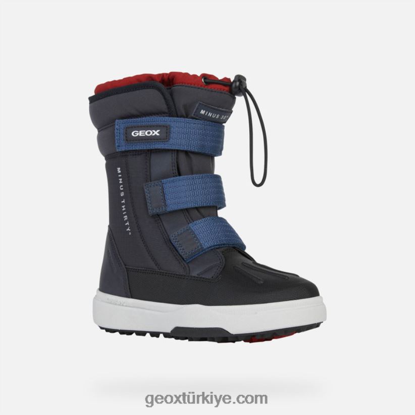 bunshee pg abx çocuk lacivert/kırmızı Geox B60TP61318