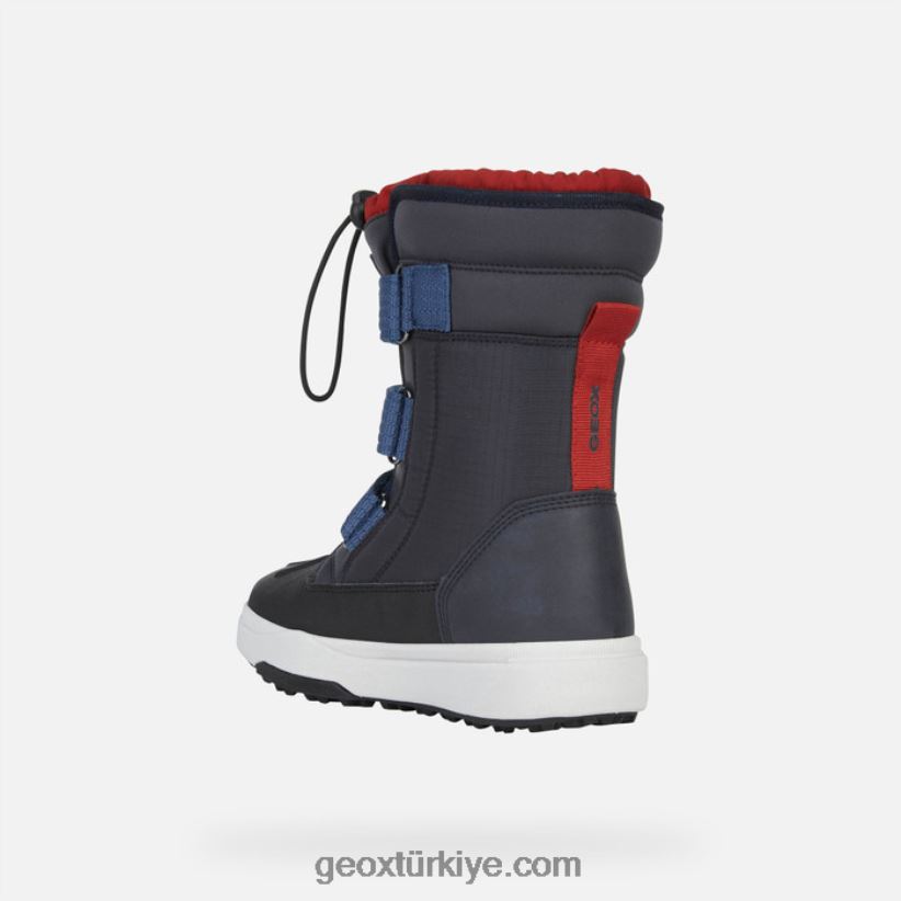 bunshee pg abx çocuk lacivert/kırmızı Geox B60TP61318