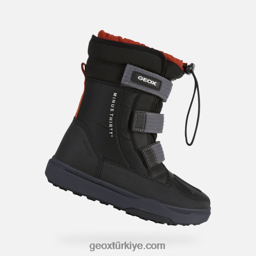 bunshee pg abx çocuk siyah/pas Geox B60TP61319