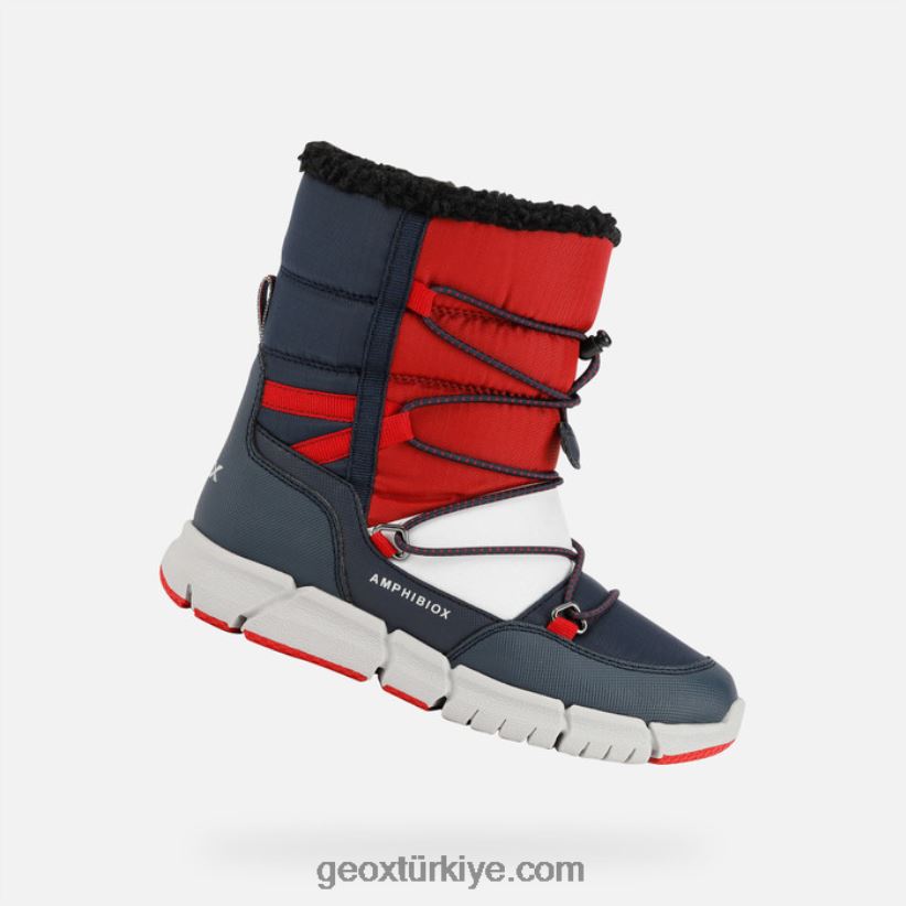 esnek abx erkek lacivert/kırmızı Geox B60TP61362