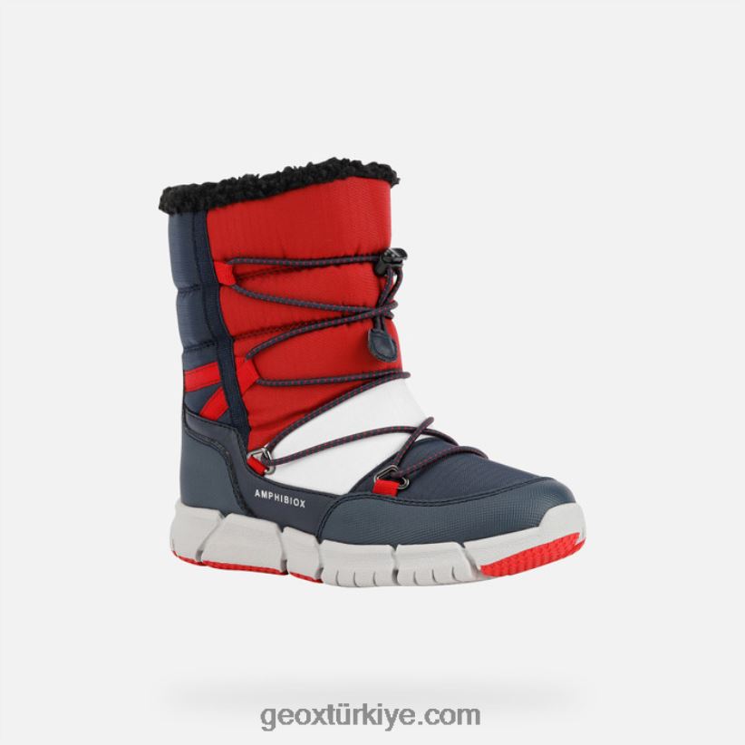 esnek abx erkek lacivert/kırmızı Geox B60TP61362