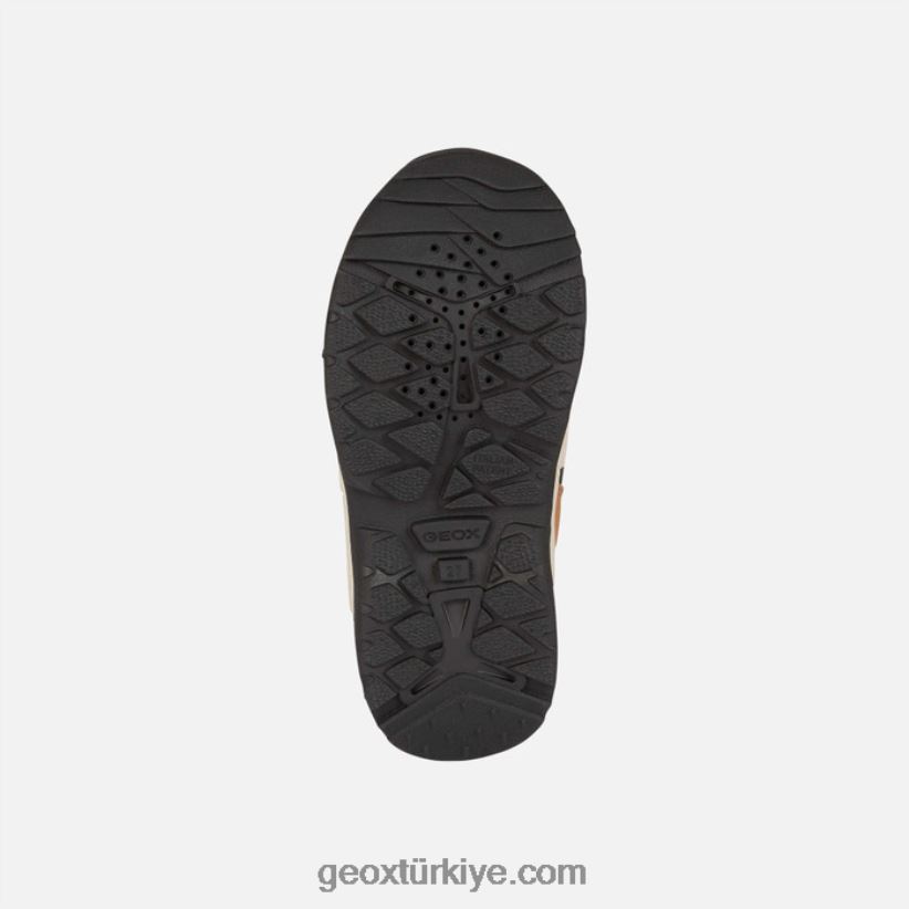 nöbetçi abx çocuğu açık kahverengi/turuncu Geox B60TP61340