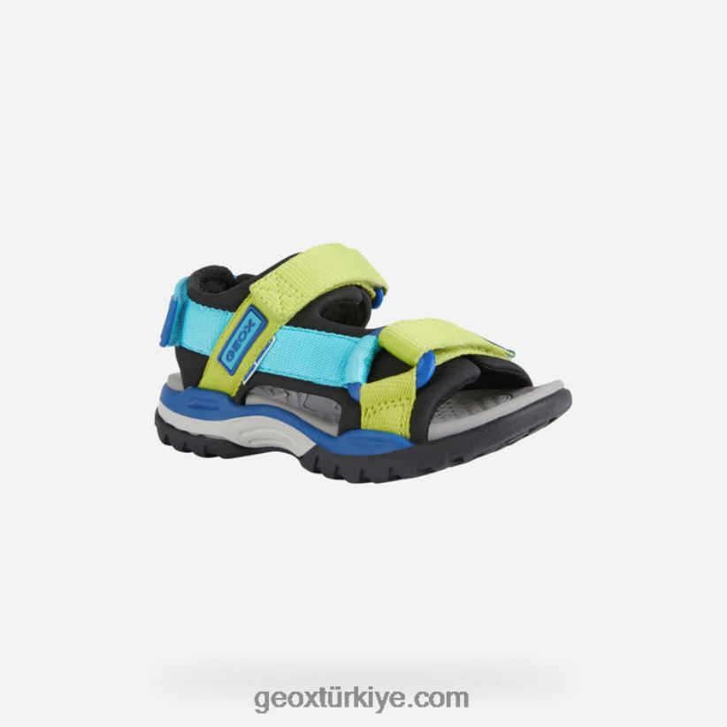 Borealis çocuğu siyah gökyüzü Geox B60TP61316