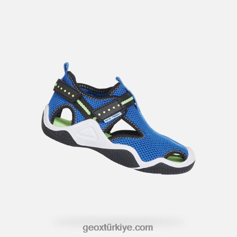 genç kuş avcısı asil/flüoresan Geox B60TP61348