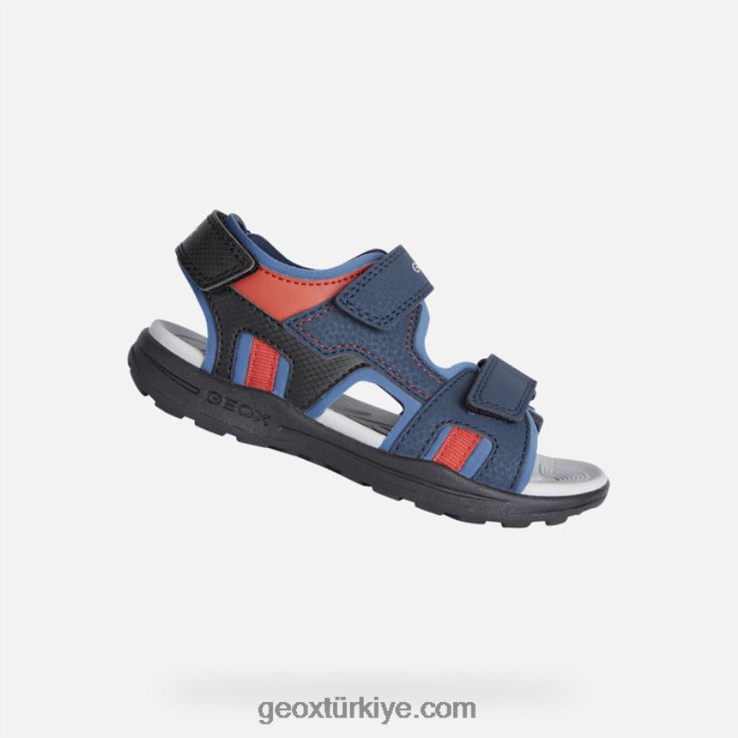 kibirli çocuk lacivert/koyu mavi Geox B60TP61314