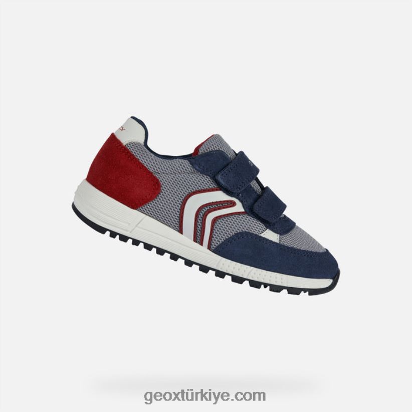 alben oğlan açık gri/lacivert Geox B60TP61339