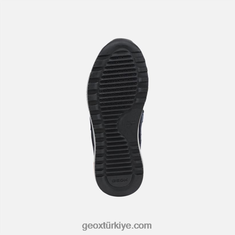 alben oğlan lacivert/kırmızı Geox B60TP61388