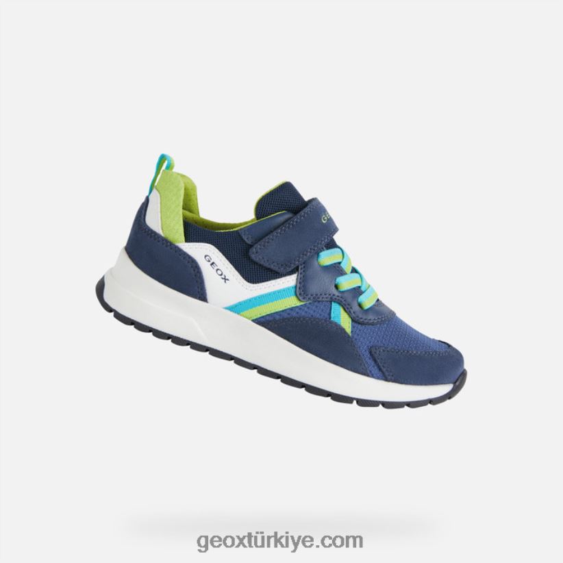 brizee çocuğu donanma/kireç Geox B60TP61394