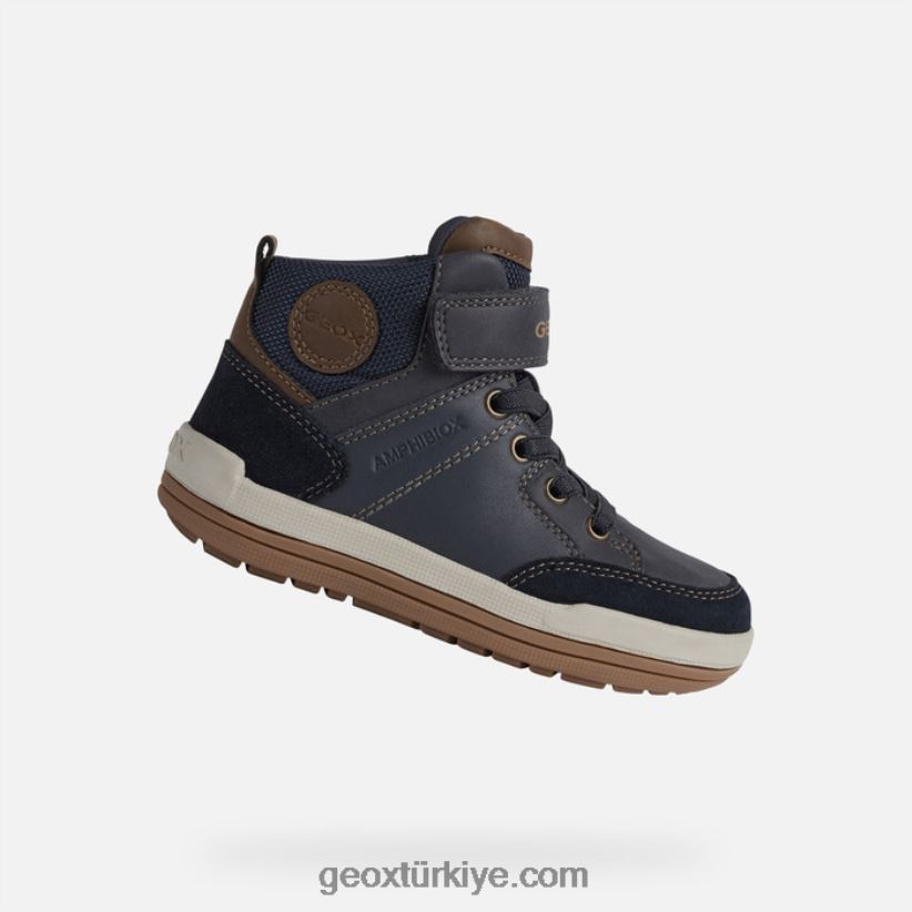 charz abx çocuğu lacivert/kahverengi Geox B60TP61328