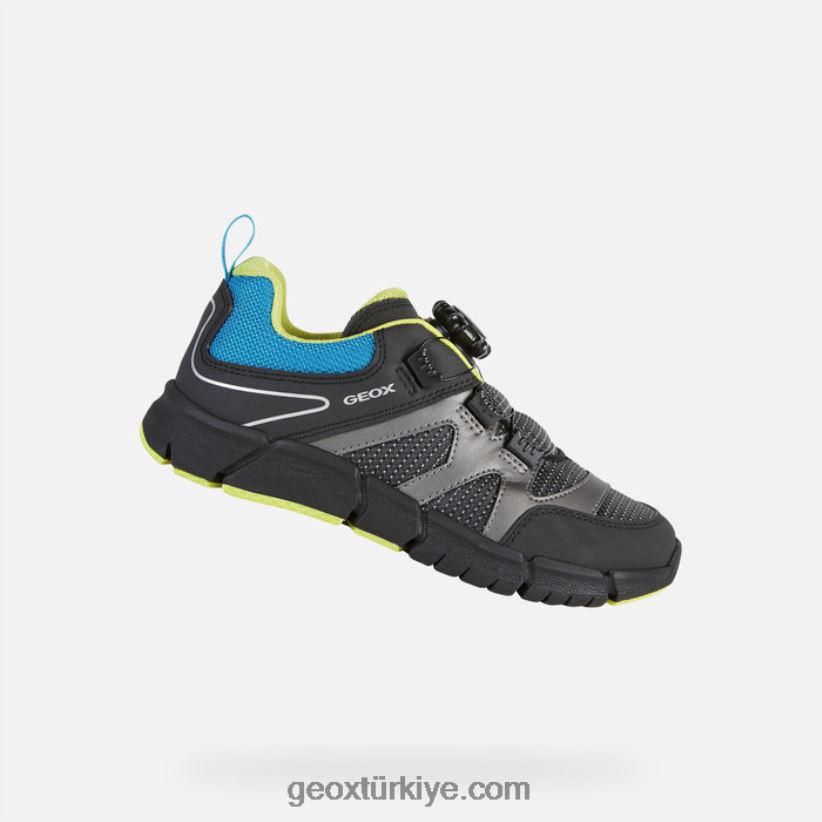esnek çocuk siyah/açık mavi Geox B60TP61386