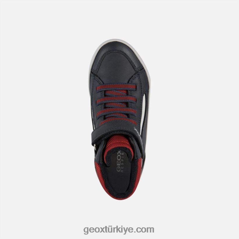 gisli çocuk lacivert/koyu kırmızı Geox B60TP61344