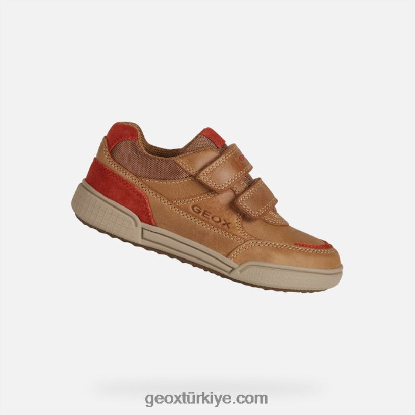 pozido çocuğu konyak/kırmızı Geox B60TP61411