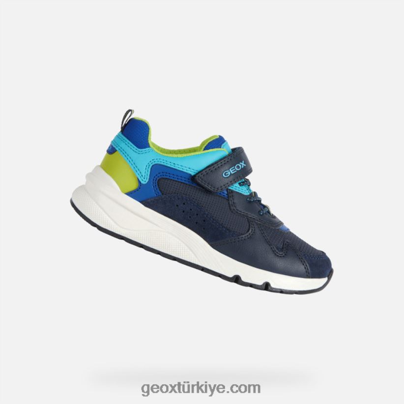 rooner çocuk donanma/kireç Geox B60TP61977