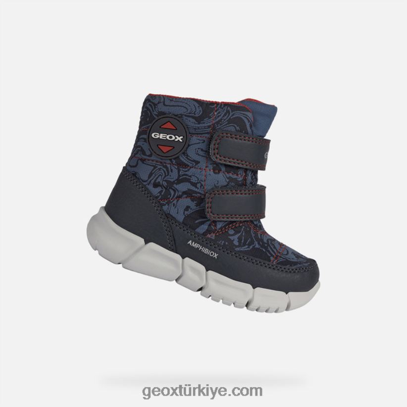 esnek abx bebek hava/kırmızı Geox B60TP6891