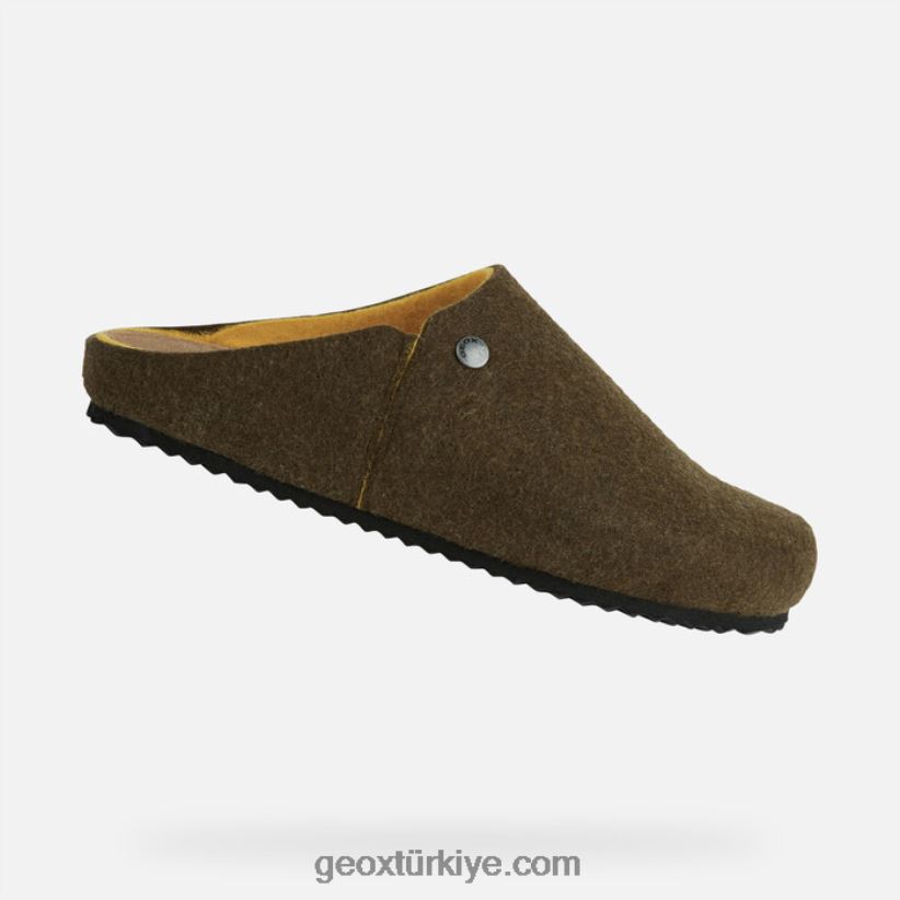 ghita adamı koyu zeytin Geox B60TP61821