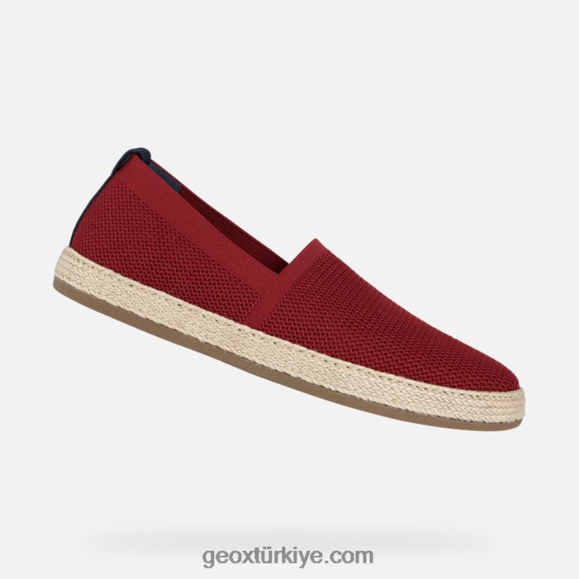 pantelleria adamı koyu Kırmızı Geox B60TP6711