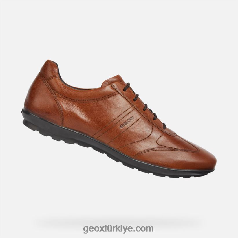 sembol adam kahverengi pamuk Geox B60TP61851