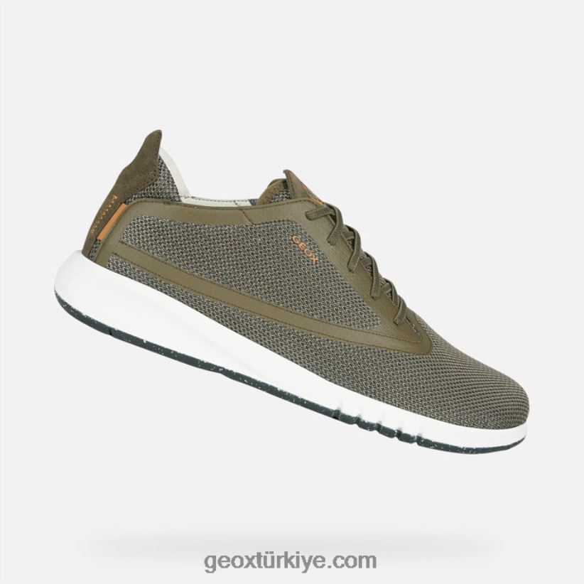 aerantis adam koyu zeytin Geox B60TP6885
