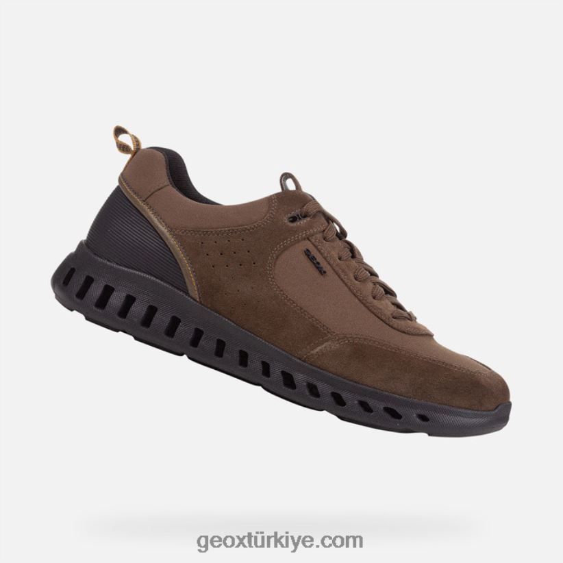 akım dışı adam koyu zeytin Geox B60TP6787