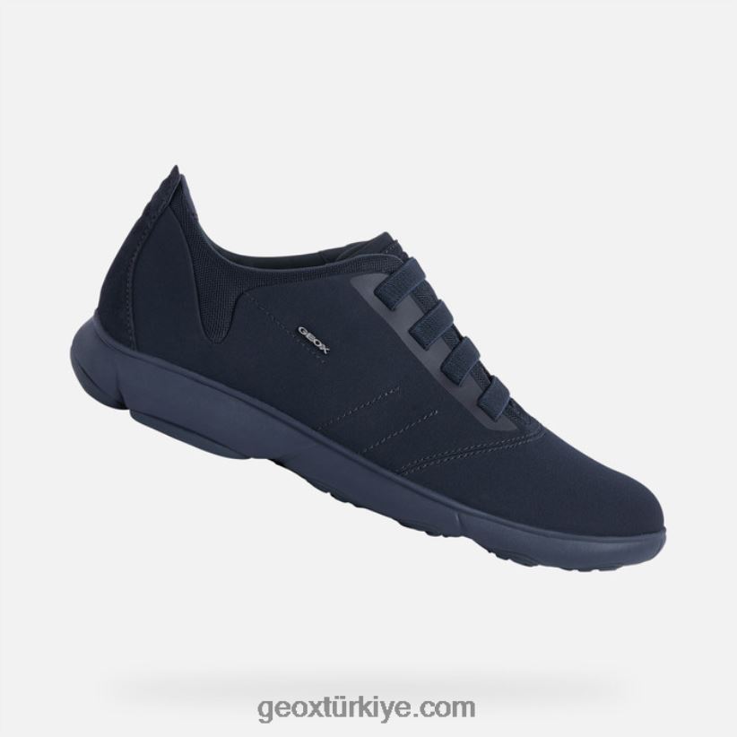 bulutsu adam koyu lacivert Geox B60TP61846
